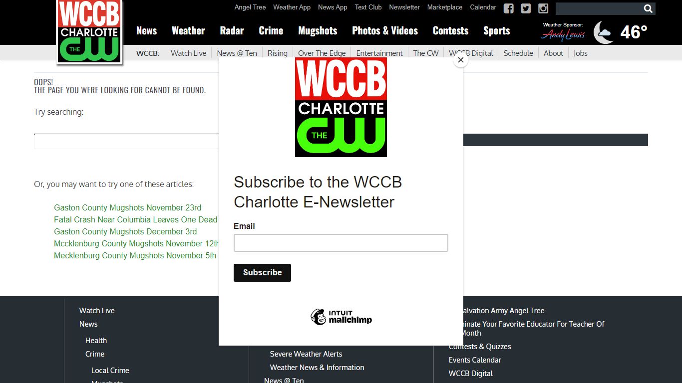 Gaston County Mugshots November 17th - WCCB Charlotte's CW
